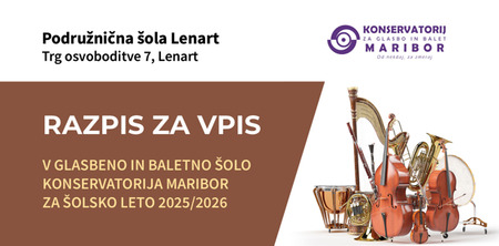 Razpis za vpis