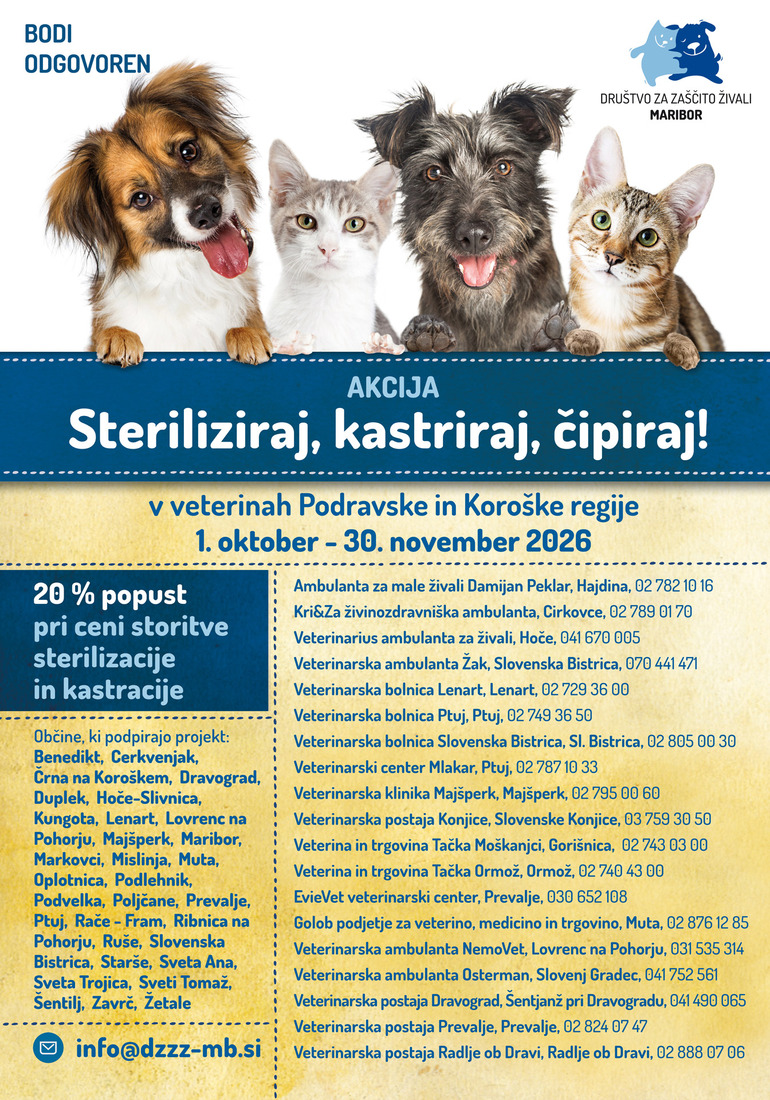 Sterilizacije 2026